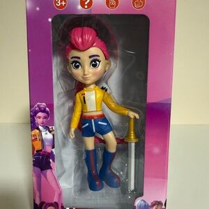 Colorful Action Figure with Sword